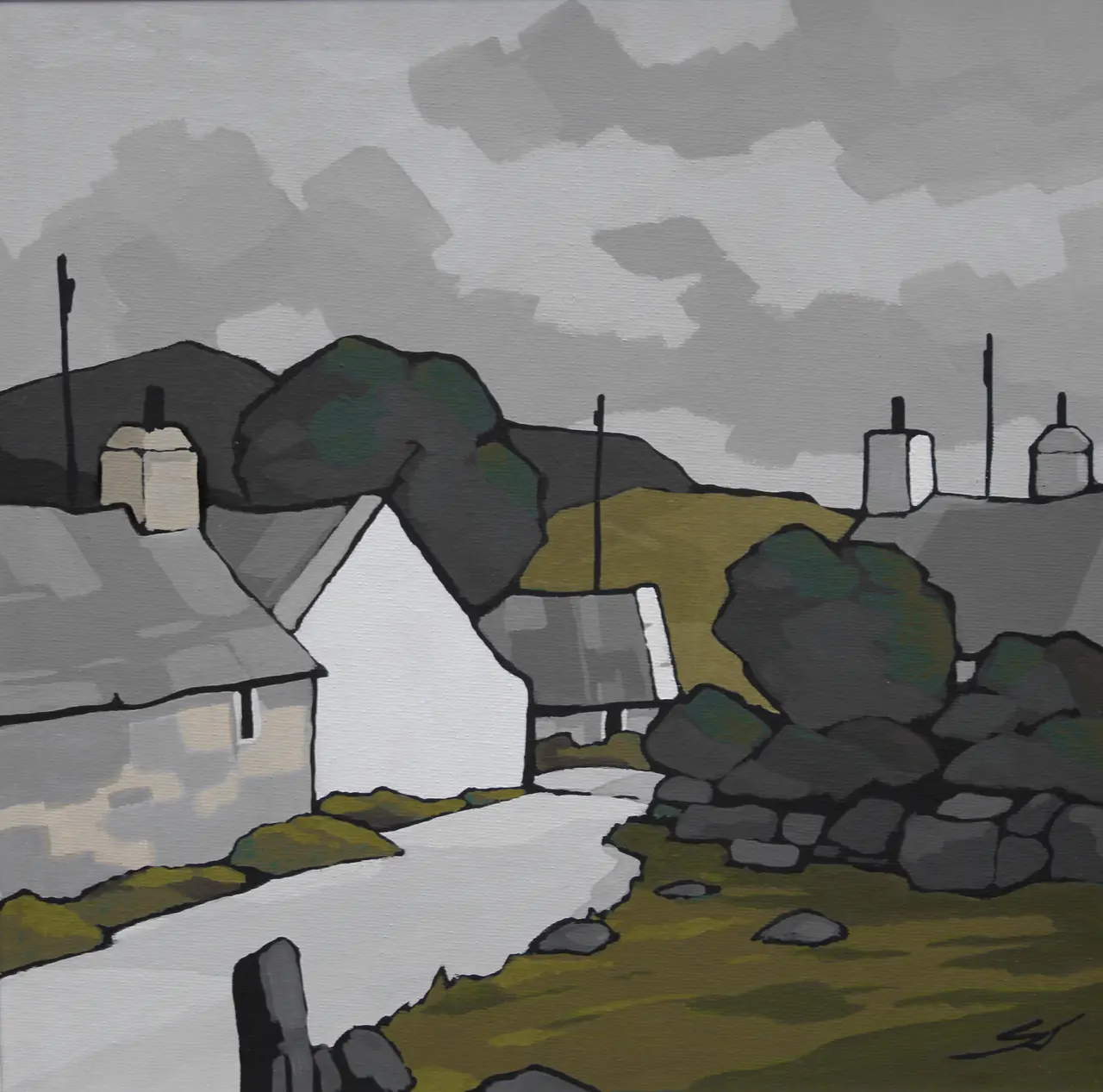 Stephen John Owen - the road home - y lôn adra